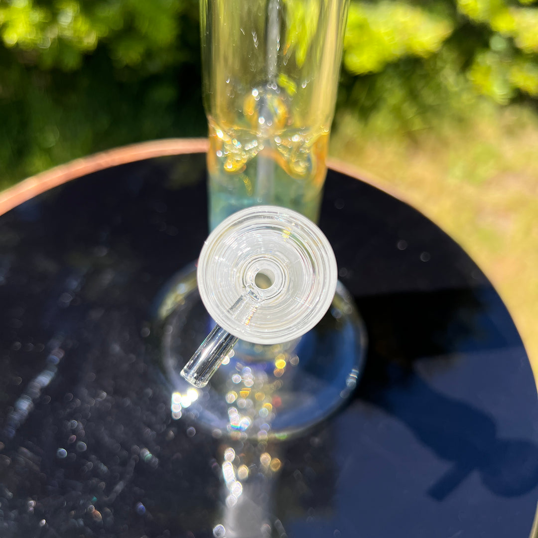 10" Fume Straight Tube Bong Glass Pipe TG   