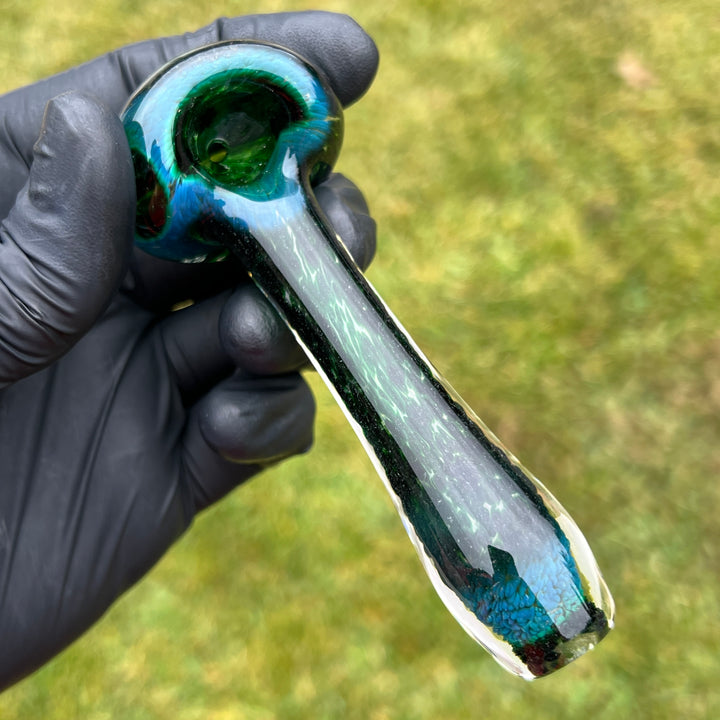 Experimental Jade Pipe Glass Pipe Beezy Glass   