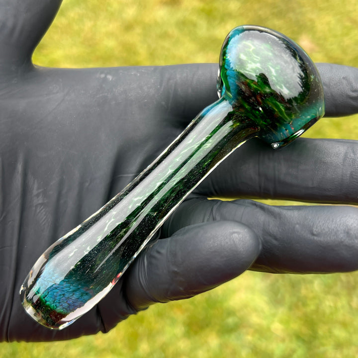 Experimental Jade Pipe Glass Pipe Beezy Glass   