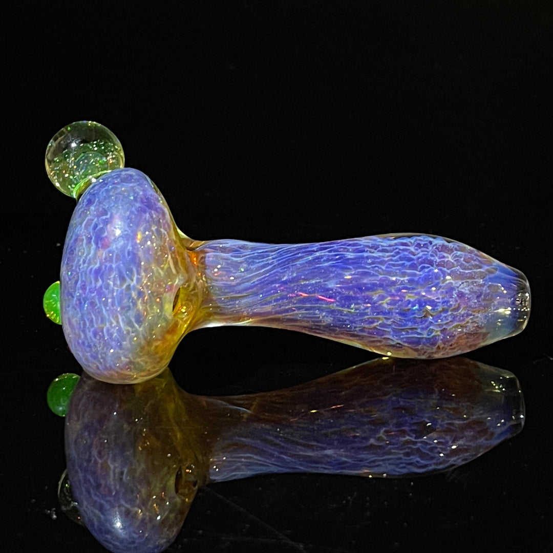 Purple Nebula Large Ion Black Opal Pipe Glass Pipe Tako Glass   