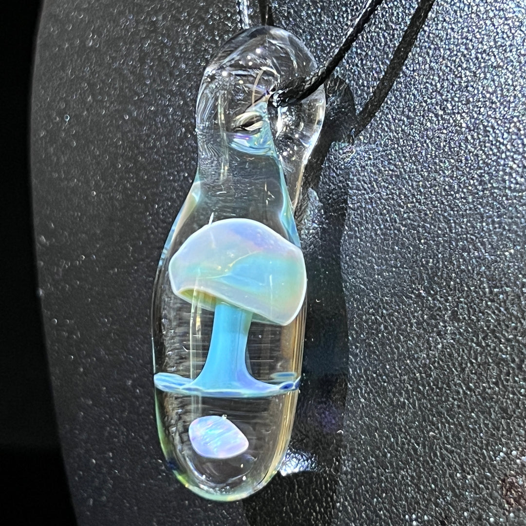 Fancy Mushroom Opal Drop Pendant Glass Pipe Beezy Glass   