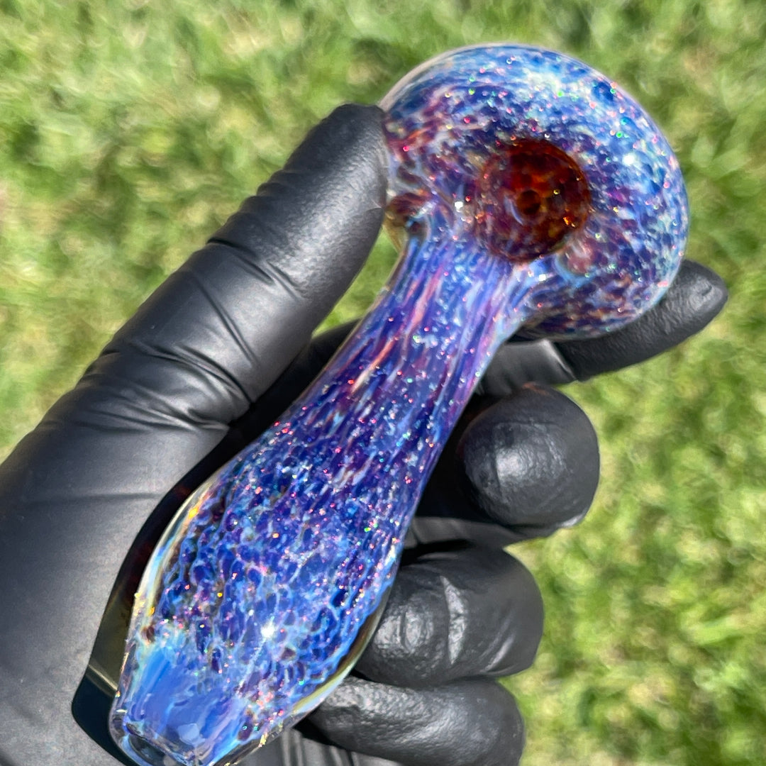 Purple Nebula Star Dust Pipe Glass Pipe Tako Glass   