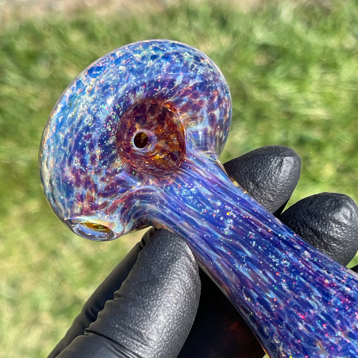 Purple Nebula Star Dust Pipe Glass Pipe Tako Glass   