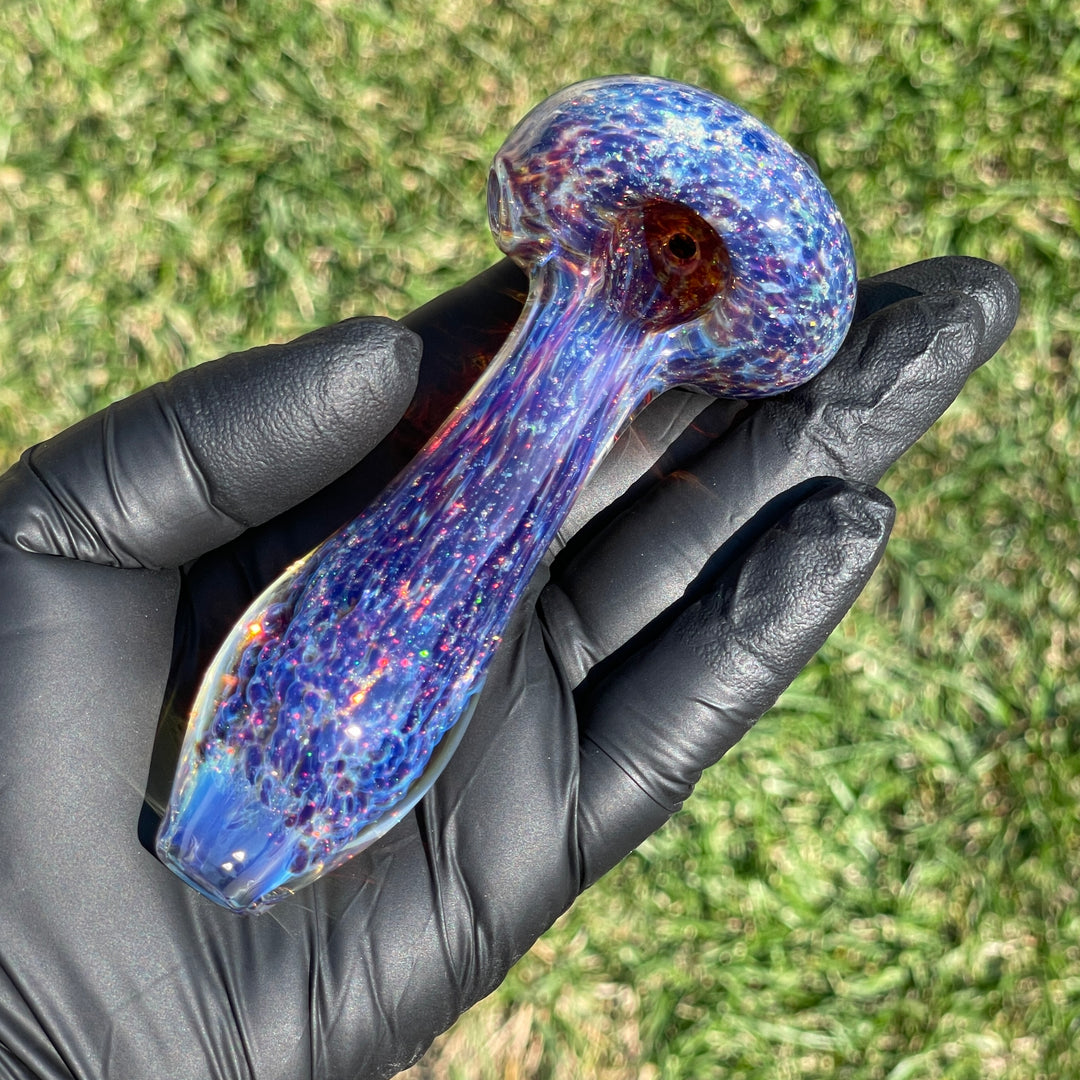 Purple Nebula Star Dust Pipe Glass Pipe Tako Glass   