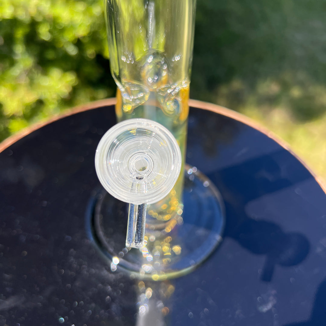 10" Fume Straight Tube Bong Glass Pipe TG   