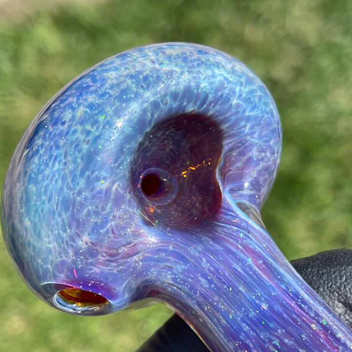 Purple Nebula Star Dust Pipe Glass Pipe Tako Glass   