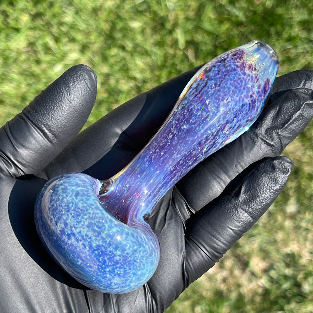 Purple Nebula Star Dust Pipe Glass Pipe Tako Glass   