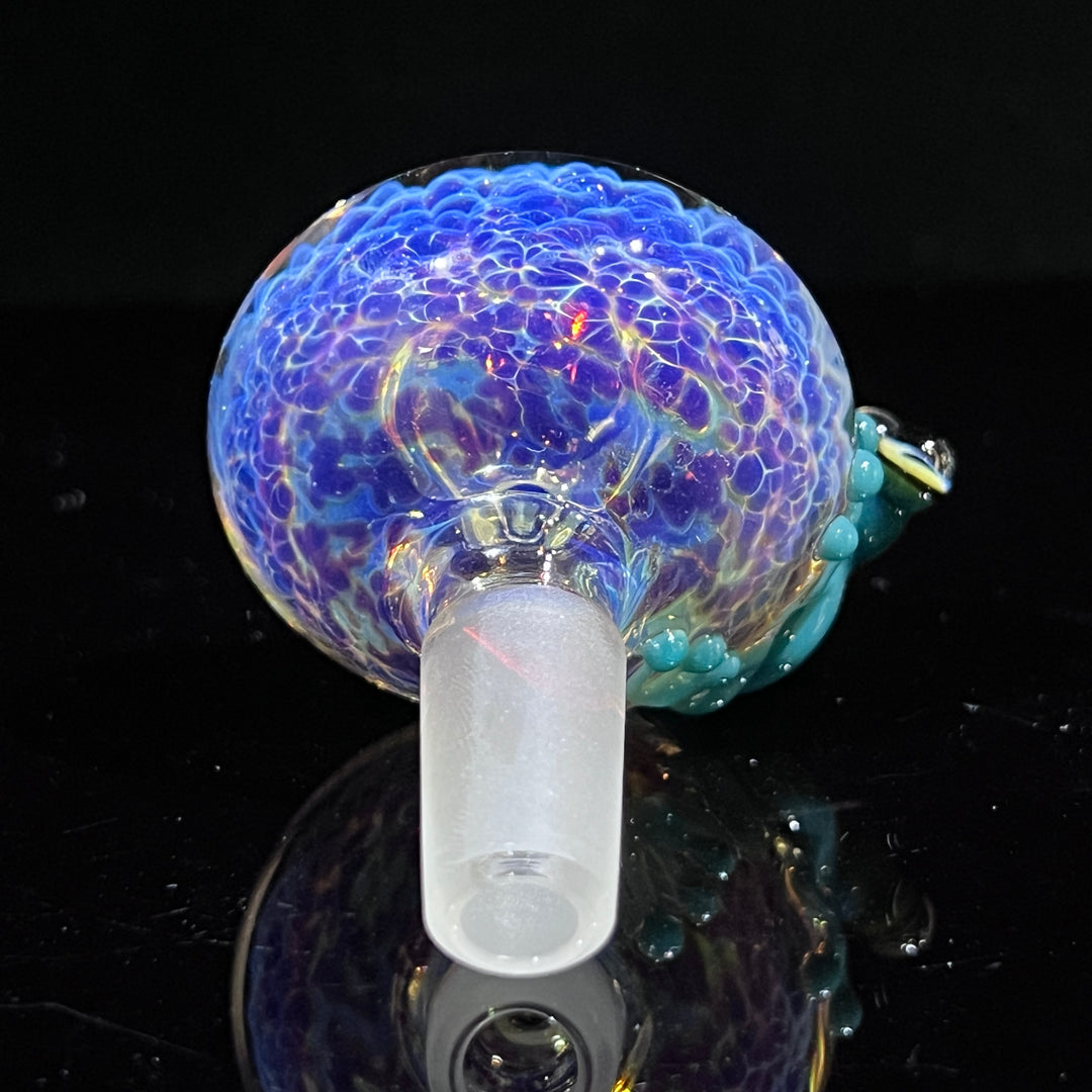 14mm Purple Nebula Frog PullSlide Tako x Beezy Collab Accessory Tako Glass   