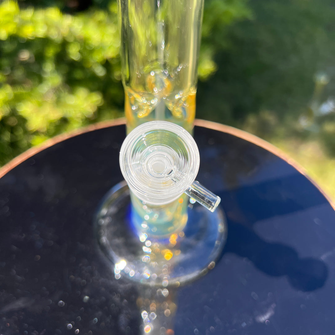 10" Fume Straight Tube Bong Glass Pipe TG   