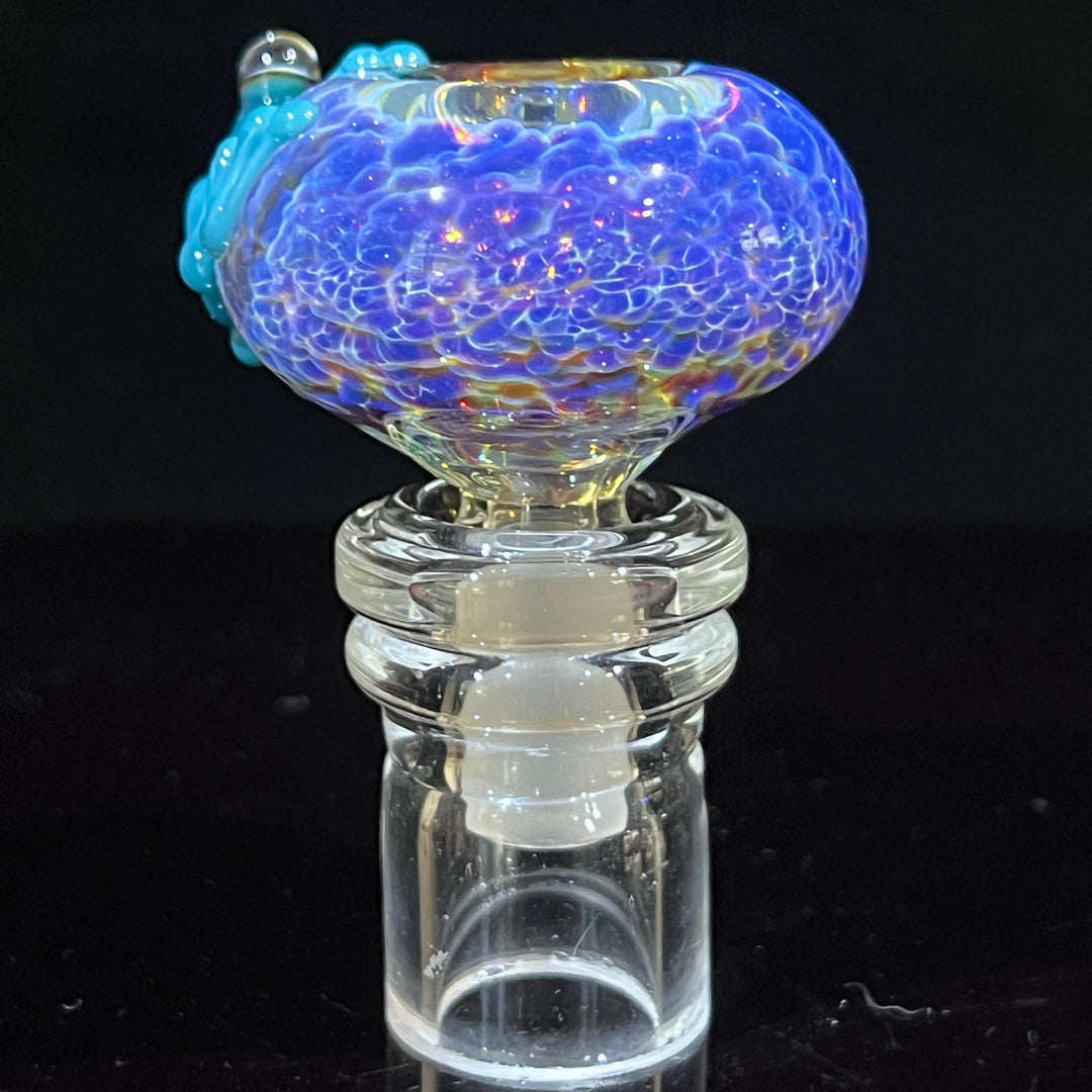 14mm Purple Nebula Frog PullSlide Tako x Beezy Collab Accessory Tako Glass   