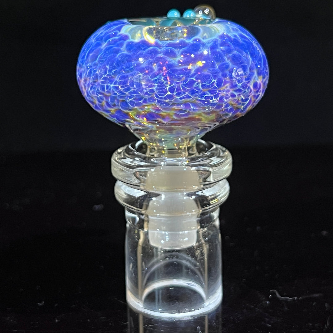 14mm Purple Nebula Frog PullSlide Tako x Beezy Collab Accessory Tako Glass   