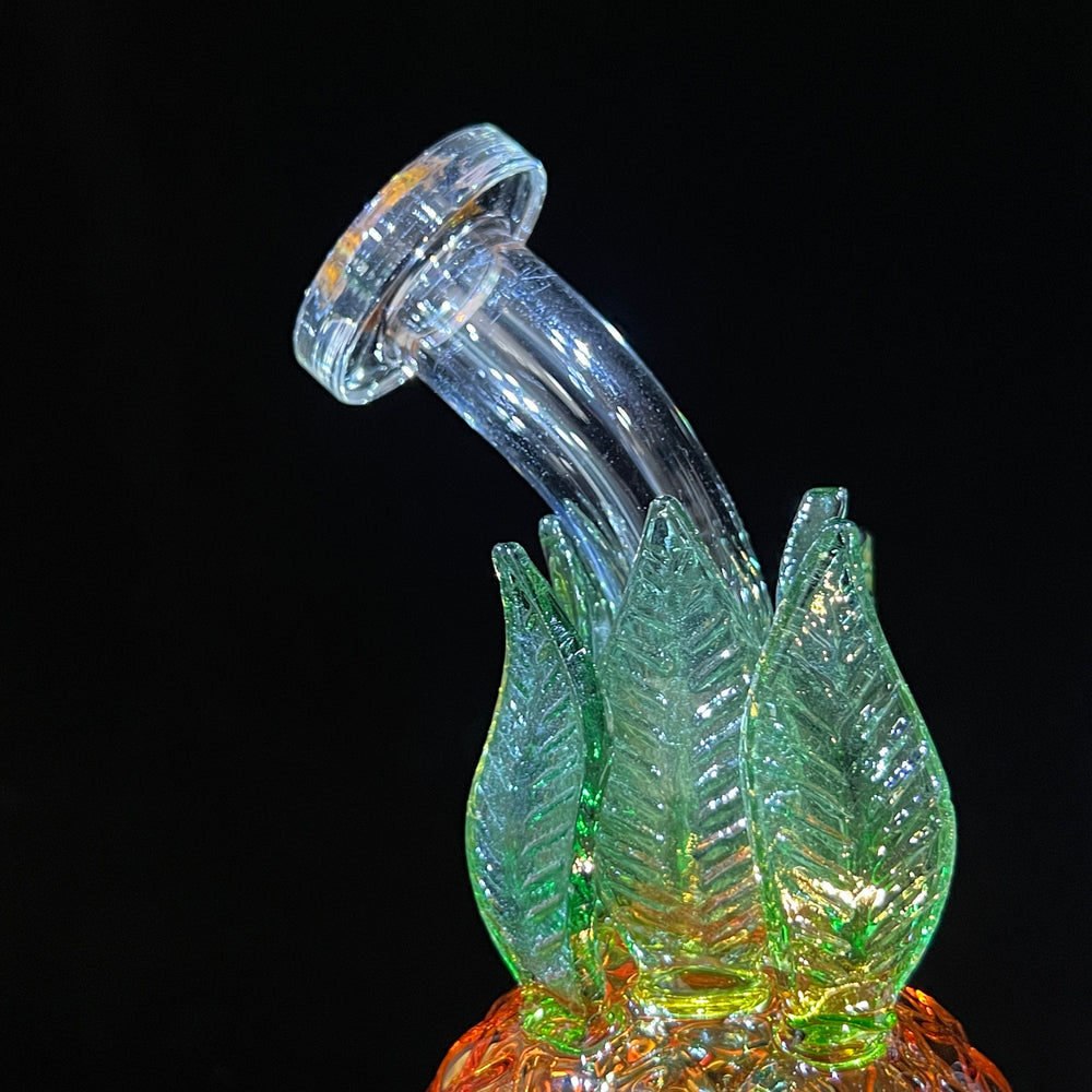 Pineapple Bubbler Glass Pipe TG   