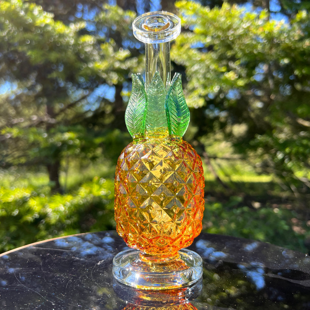 Pineapple Bubbler Glass Pipe TG   