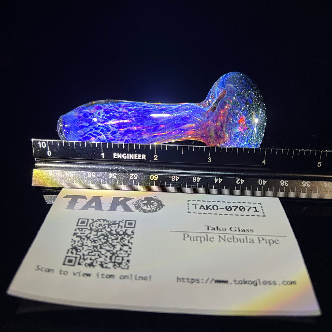 Purple Nebula Pipe Glass Pipe Tako Glass   