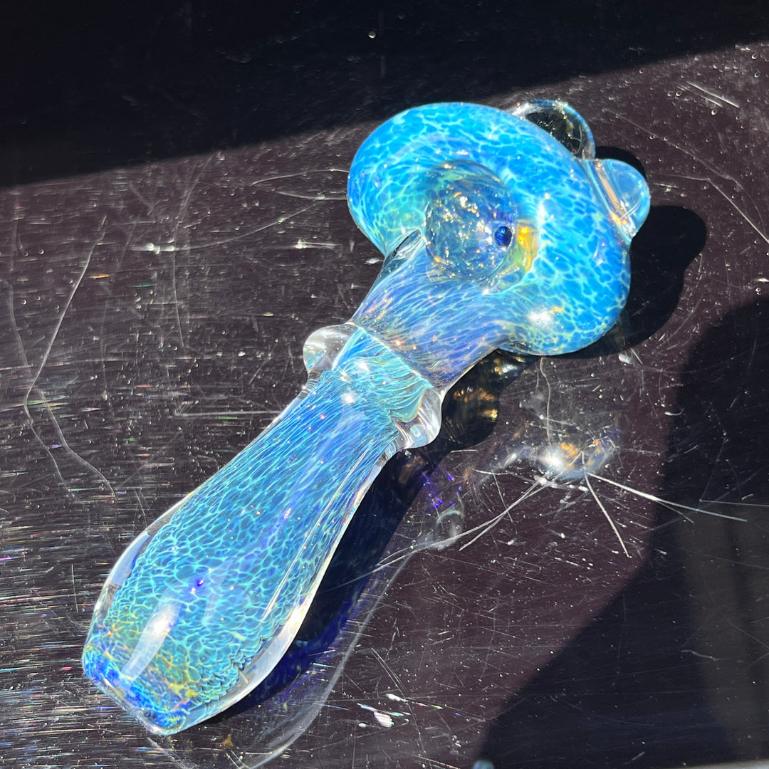 Blue Frit Pipe Glass Pipe Beezy Glass   