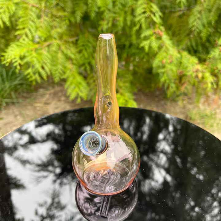 5" Gold Fumed Mini Bong Glass Pipe Mary Jane's Glass   