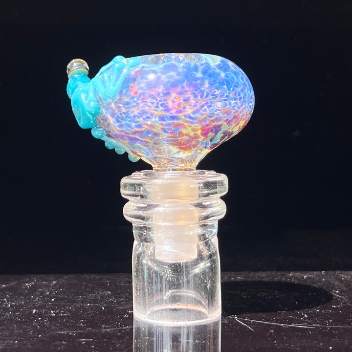 14mm Purple Nebula Frog PullSlide Tako x Beezy Collab Accessory Tako Glass   