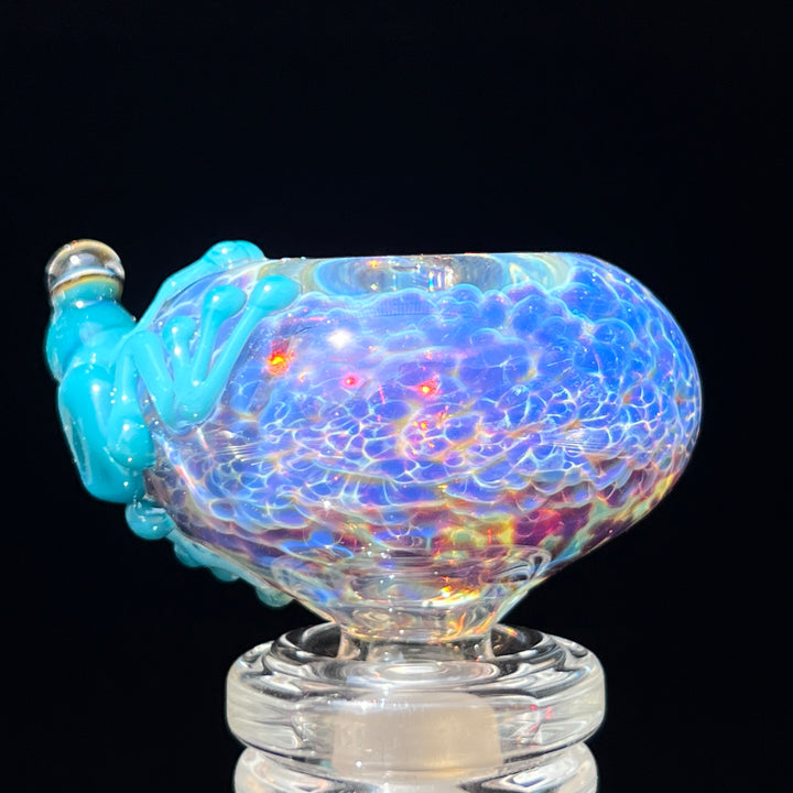 14mm Purple Nebula Frog PullSlide Tako x Beezy Collab Accessory Tako Glass   