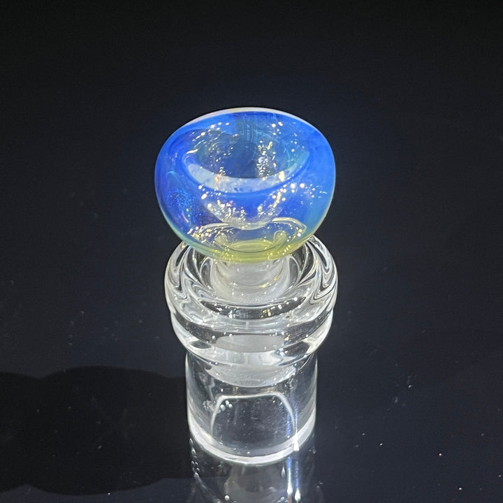 8" Bubble Color Rake Bong Glass Pipe Mary Jane's Glass