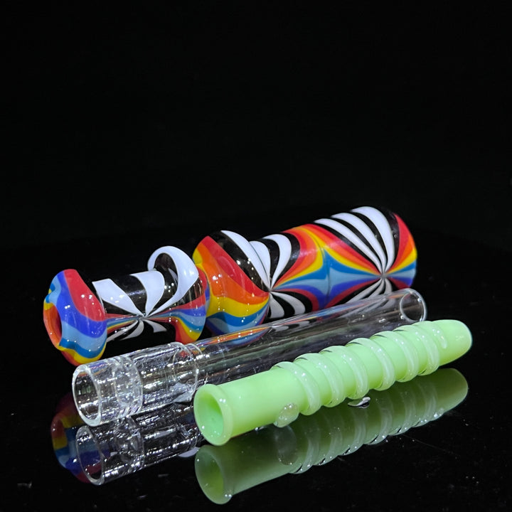 Heady Chillum Combo Glass Pipe TG   