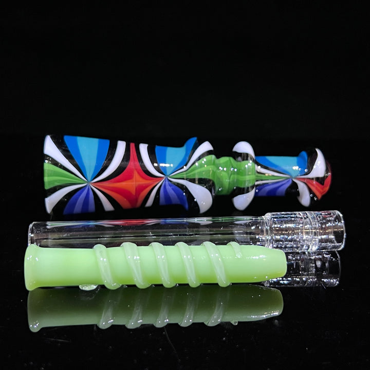 Heady Chillum Combo Glass Pipe TG   