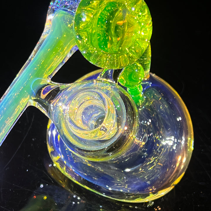 Mushroom Space Galaxy Hash Sidecar Glass Pipe Tako Glass   