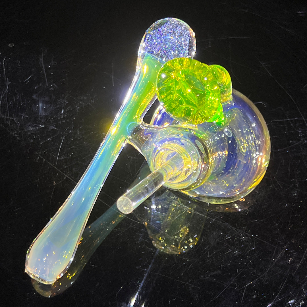 Mushroom Space Galaxy Hash Sidecar Glass Pipe Tako Glass   