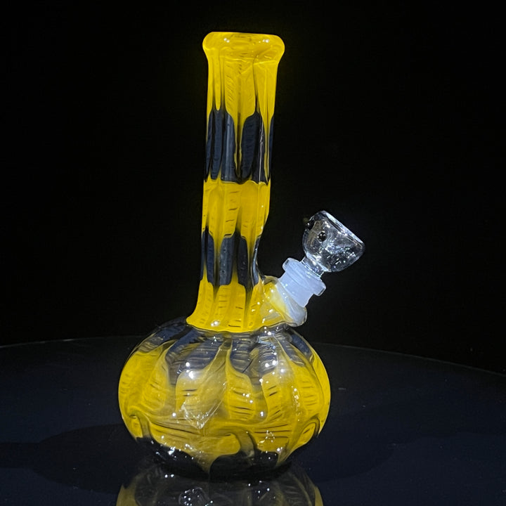 8" Bumblebee Bubble Bong Glass Pipe Mary Jane's Glass