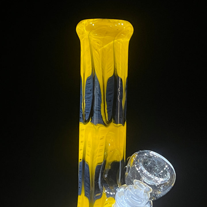 8" Bumblebee Bubble Bong Glass Pipe Mary Jane's Glass