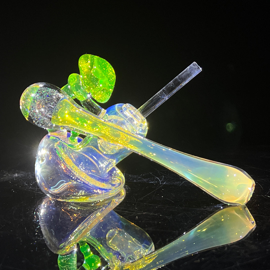 Mushroom Space Galaxy Hash Sidecar Glass Pipe Tako Glass   