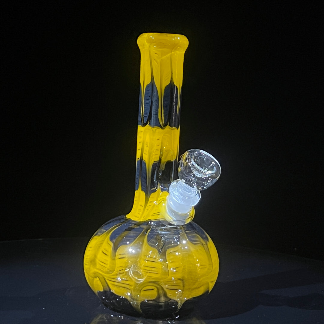 8" Bumblebee Bubble Bong Glass Pipe Mary Jane's Glass