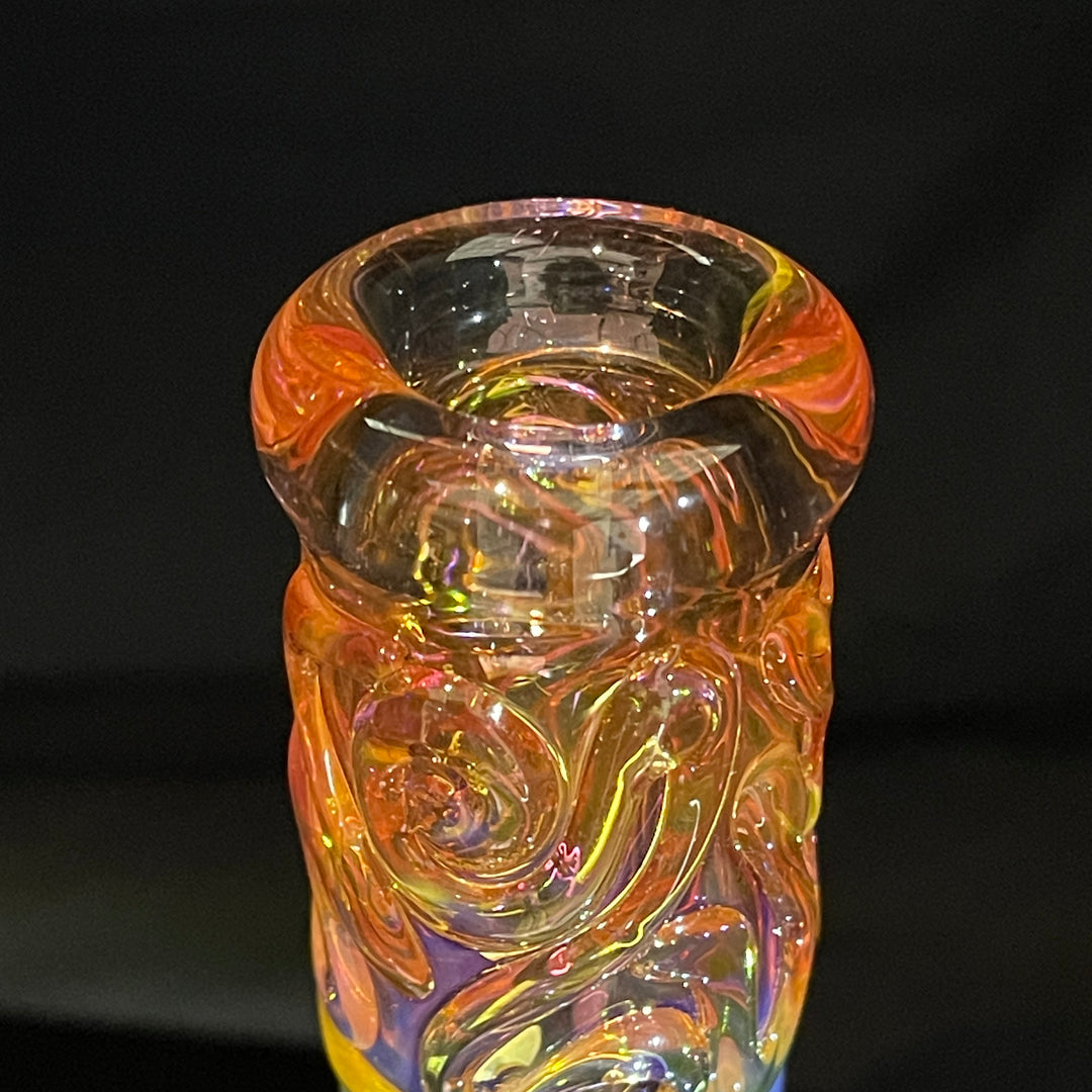 9" Fumed Twist Beaker Bong Glass Pipe Mary Jane's Glass   