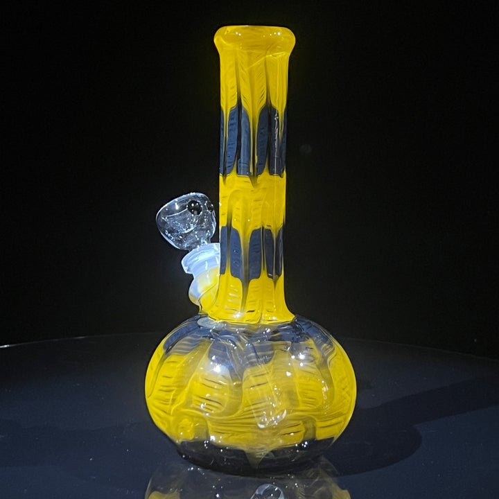 8" Bumblebee Bubble Bong Glass Pipe Mary Jane's Glass