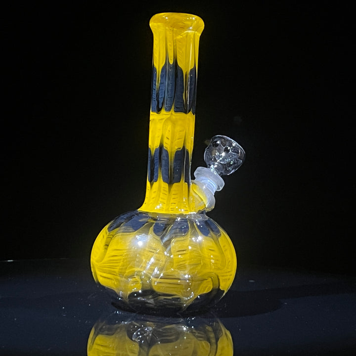 8" Bumblebee Bubble Bong Glass Pipe Mary Jane's Glass