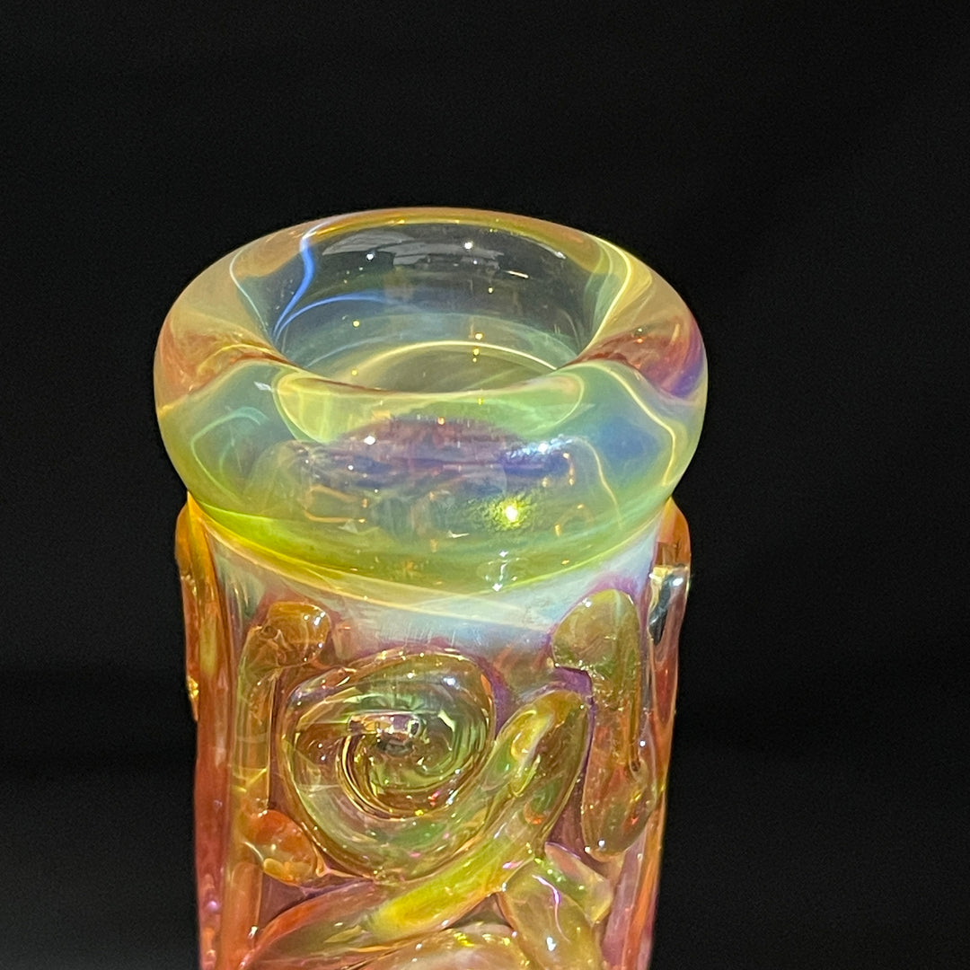 9" Fumed Twist Beaker Bong Glass Pipe Mary Jane's Glass   