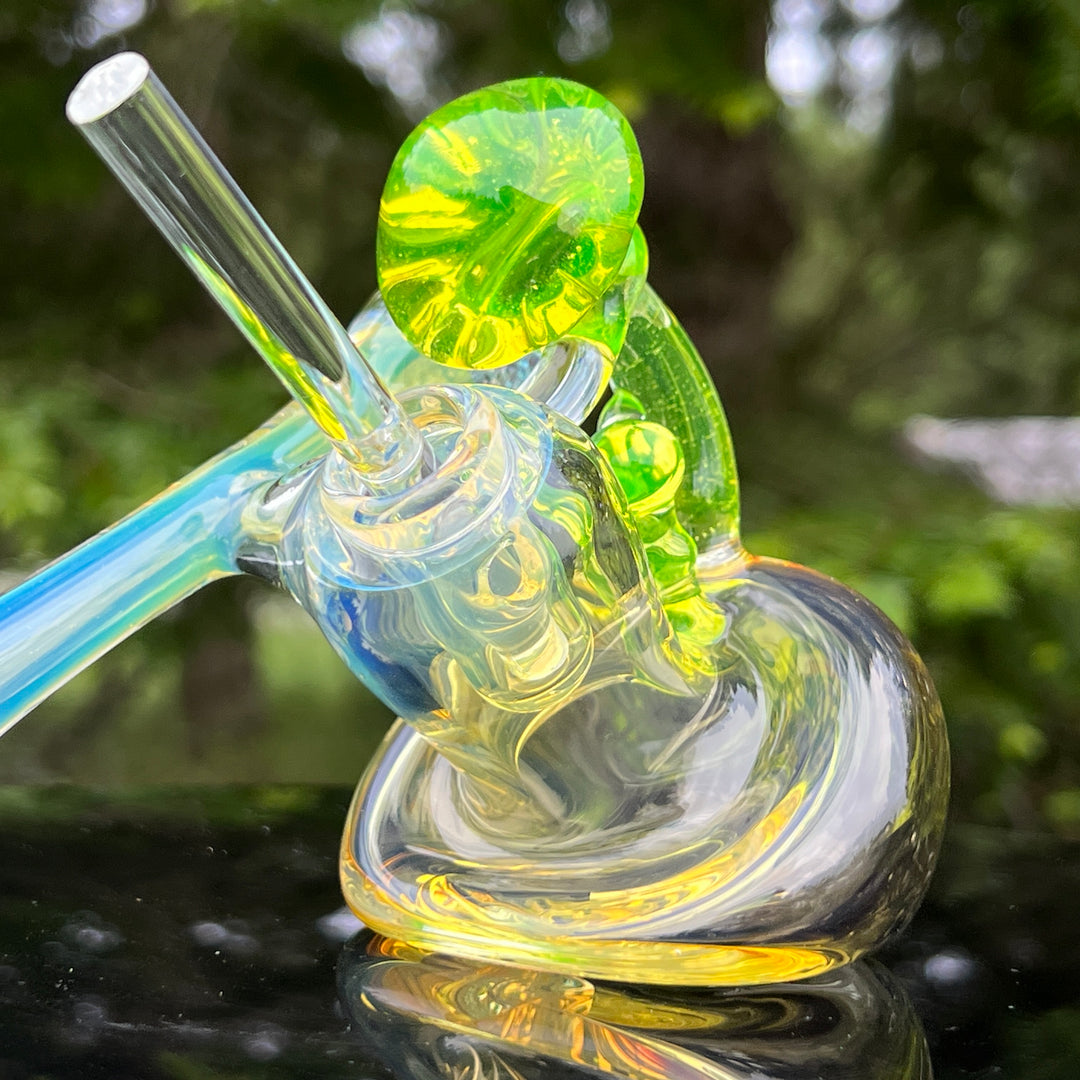 Mushroom Space Galaxy Hash Sidecar Glass Pipe Tako Glass   