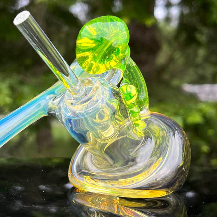 Mushroom Space Galaxy Hash Sidecar Glass Pipe Tako Glass   