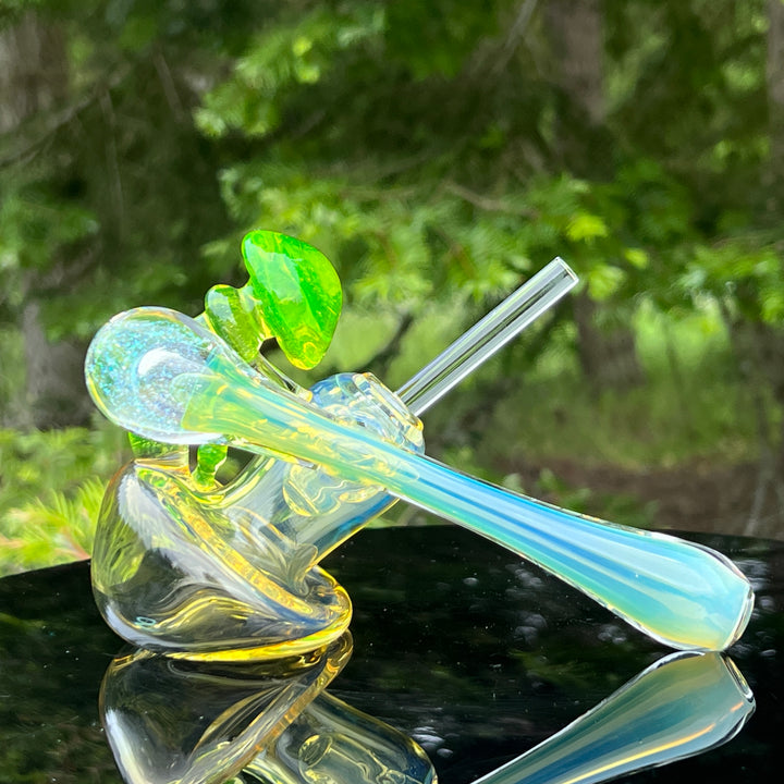 Mushroom Space Galaxy Hash Sidecar Glass Pipe Tako Glass   