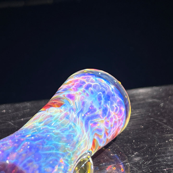 Purple Ghost Chillum Glass Pipe Tako Glass   