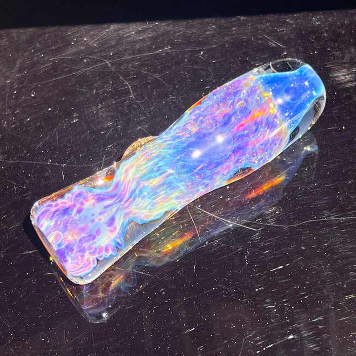 Purple Ghost Chillum Glass Pipe Tako Glass   