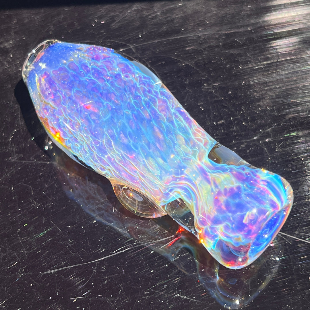 Purple Ghost Chillum Glass Pipe Tako Glass   