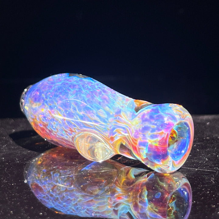 Purple Ghost Chillum Glass Pipe Tako Glass   