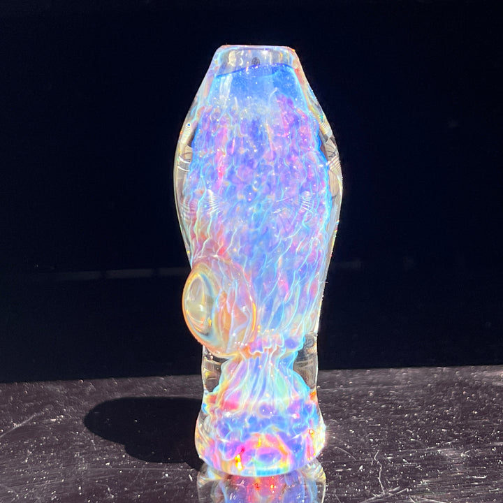 Purple Ghost Chillum Glass Pipe Tako Glass   