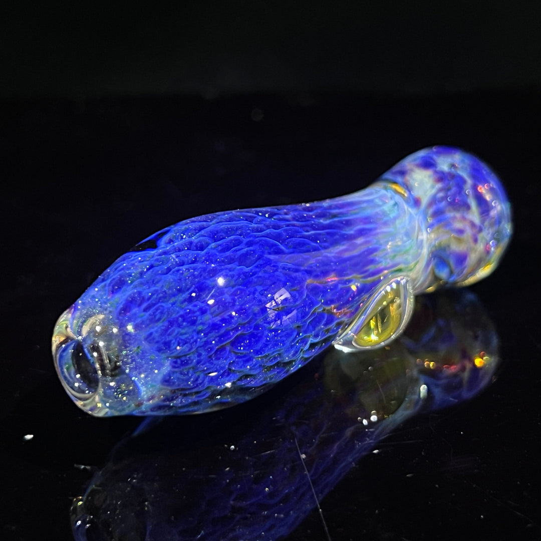 Purple Nebula Chillum Glass Pipe Tako Glass   