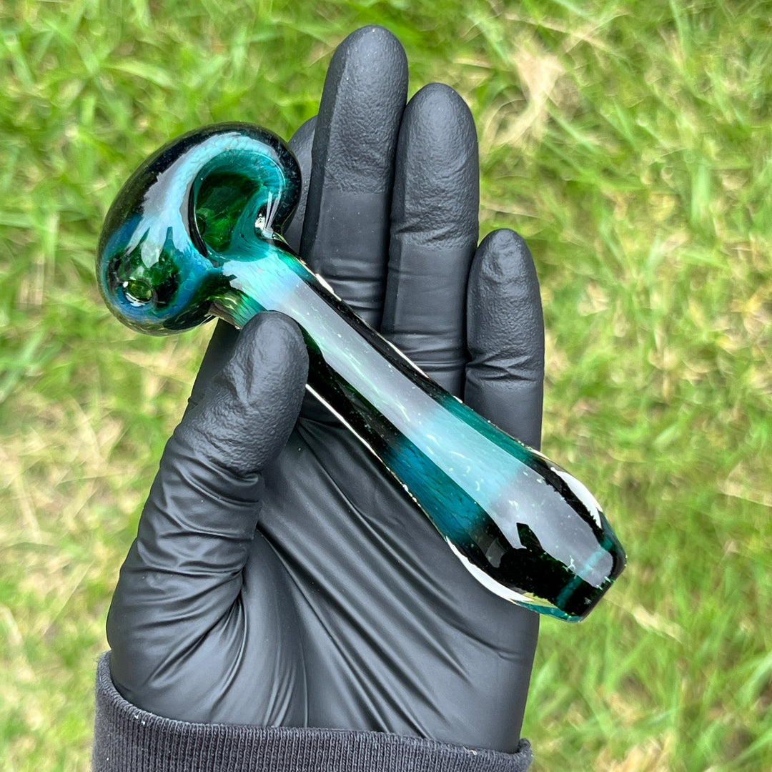 Experimental Jade Pipe Glass Pipe Beezy Glass   