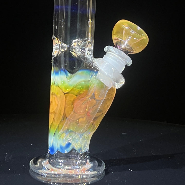 8" Fumed Straight Bong Glass Pipe Mary Jane's Glass