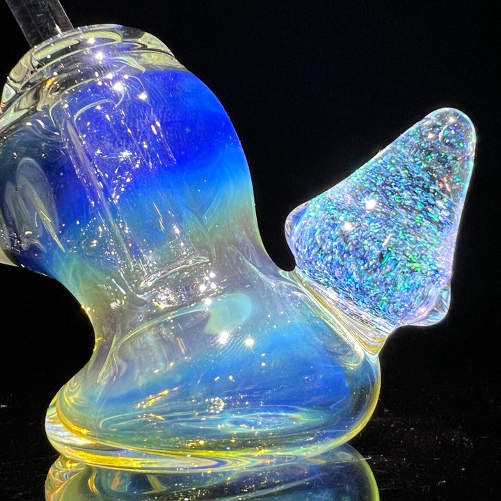 Silver Fume Hash Hammer Glass Pipe Tako Glass   