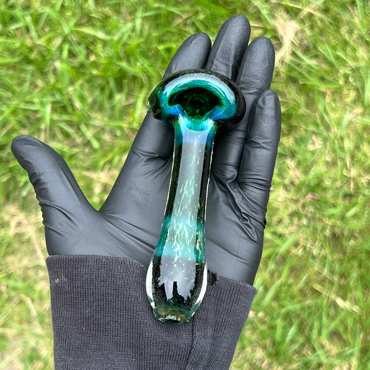 Experimental Jade Pipe Glass Pipe Beezy Glass   