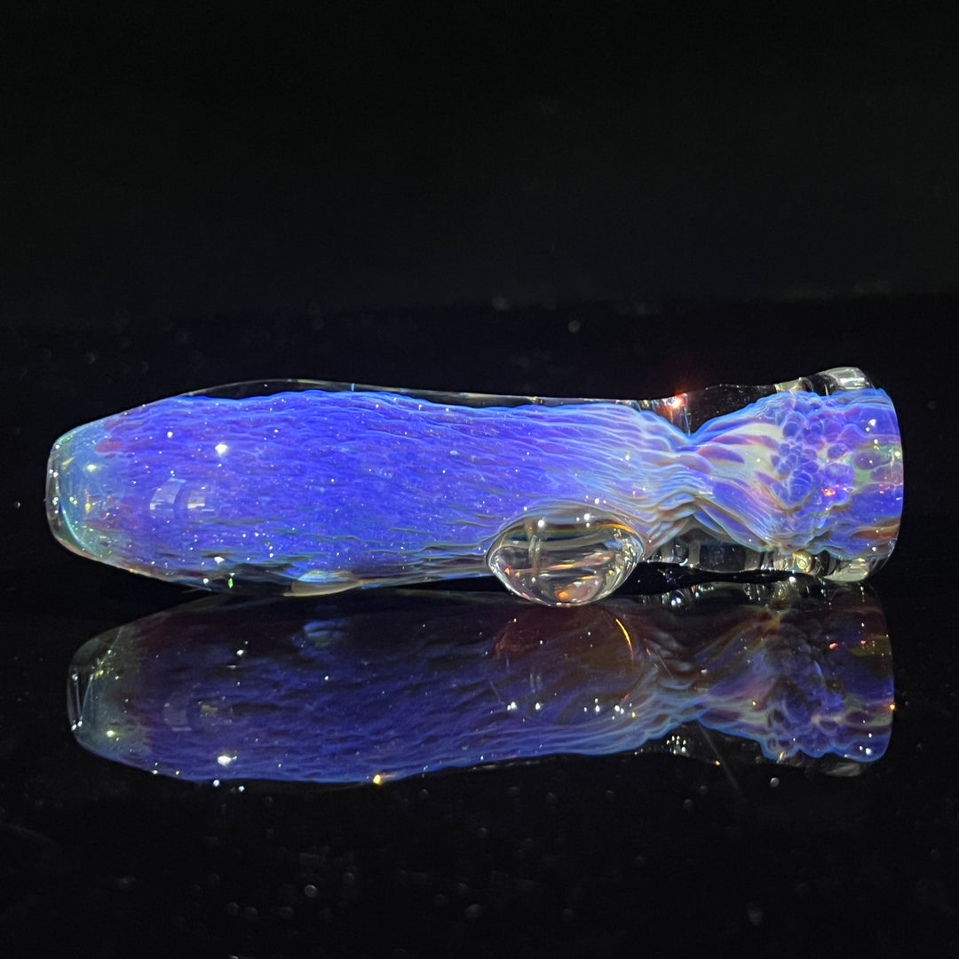 Purple Nebula Chillum Glass Pipe Tako Glass   