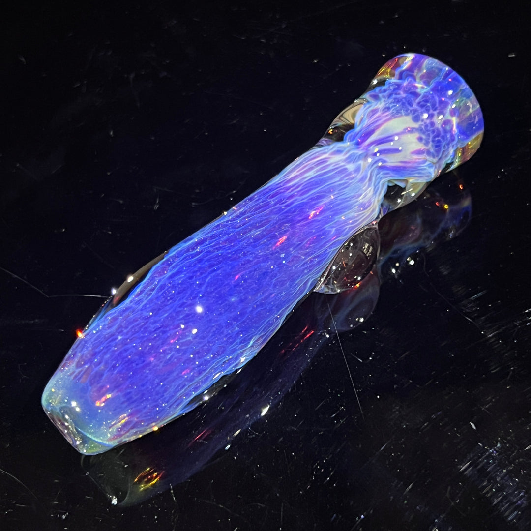 Purple Nebula Chillum Glass Pipe Tako Glass   